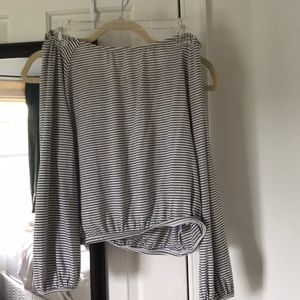 Express One Eleven off shoulder top
